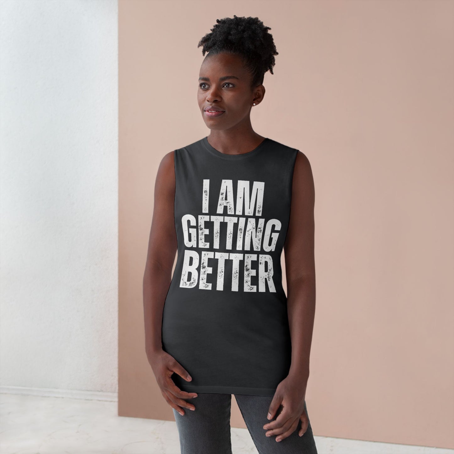 Copy of Empowering Unisex Tank Top | I Am Getting Better | Motivational Workouts, Gift for Fitness Lovers, Inspirational Apparel