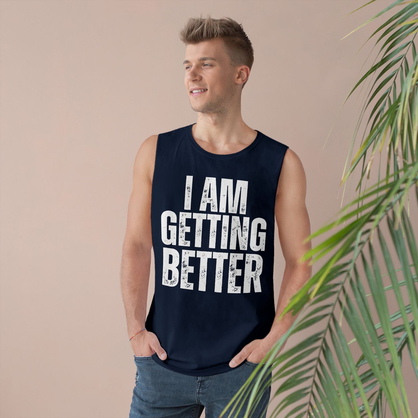 Copy of Empowering Unisex Tank Top | I Am Getting Better | Motivational Workouts, Gift for Fitness Lovers, Inspirational Apparel