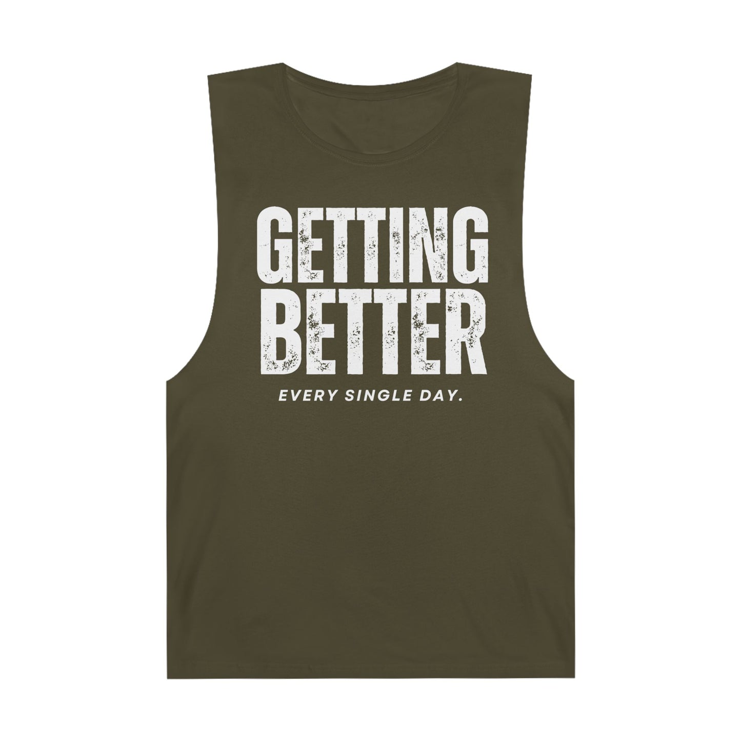 Copy of Unisex Motivational Tank Top - 'Getting Better Every Single Day' - Gym Wear, Workout Shirt, Fitness Apparel, Summer Tank, Positive Quote