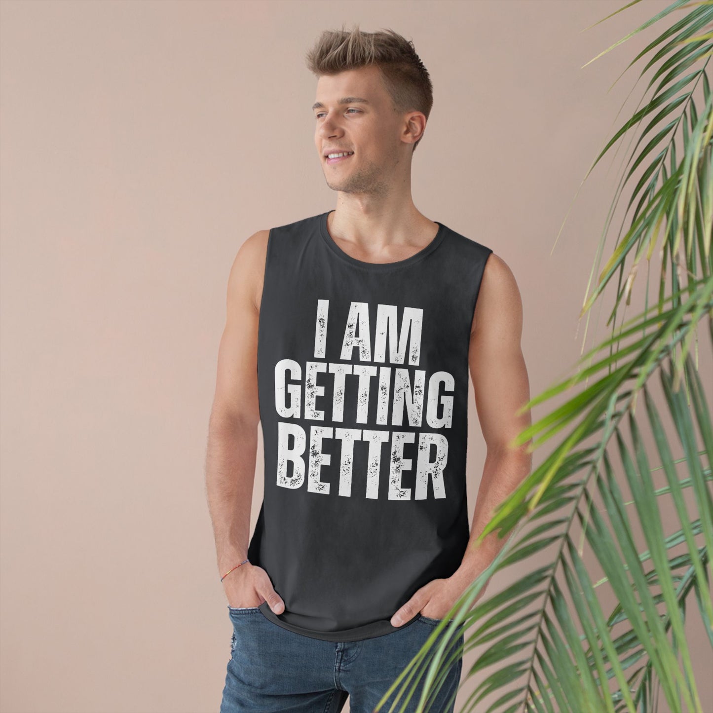 Copy of Empowering Unisex Tank Top | I Am Getting Better | Motivational Workouts, Gift for Fitness Lovers, Inspirational Apparel
