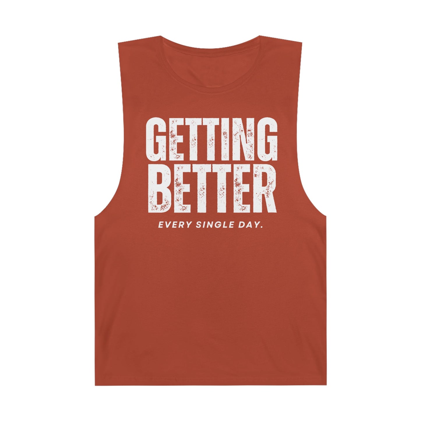 Copy of Unisex Motivational Tank Top - 'Getting Better Every Single Day' - Gym Wear, Workout Shirt, Fitness Apparel, Summer Tank, Positive Quote