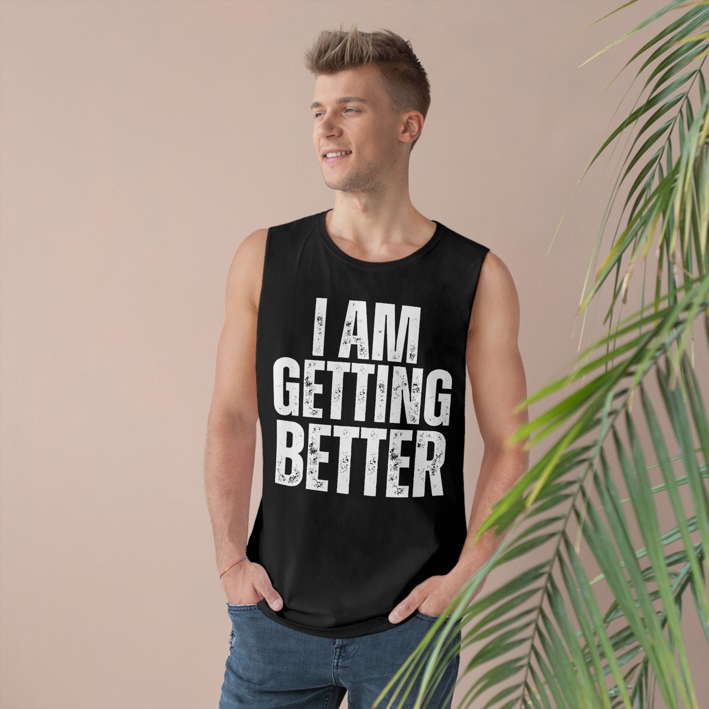 Copy of Empowering Unisex Tank Top | I Am Getting Better | Motivational Workouts, Gift for Fitness Lovers, Inspirational Apparel