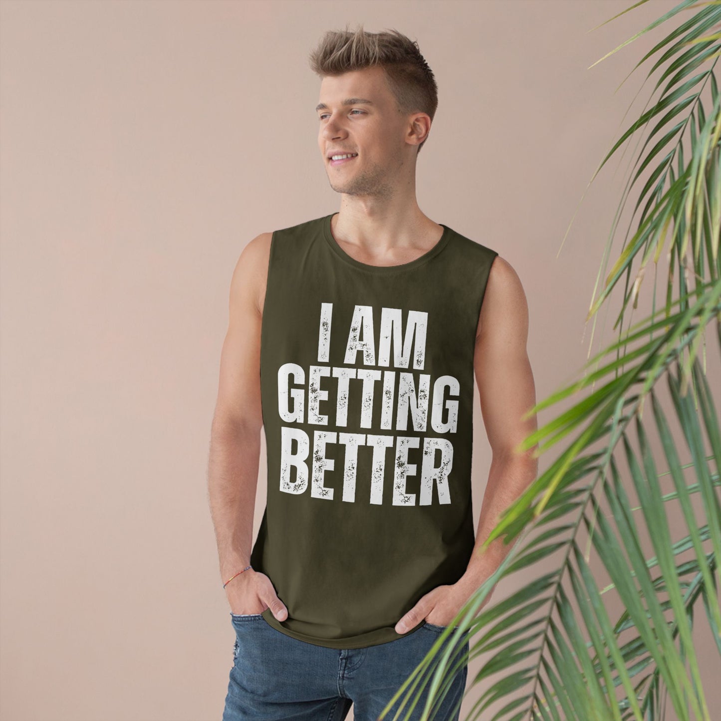 Copy of Empowering Unisex Tank Top | I Am Getting Better | Motivational Workouts, Gift for Fitness Lovers, Inspirational Apparel