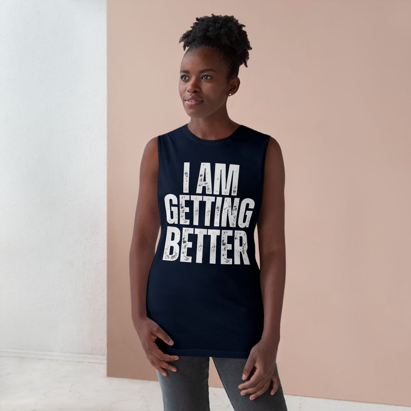 Copy of Empowering Unisex Tank Top | I Am Getting Better | Motivational Workouts, Gift for Fitness Lovers, Inspirational Apparel